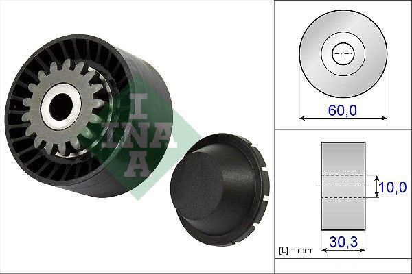 WILMINK GROUP Натяжной ролик, поликлиновой ремень WG1252618